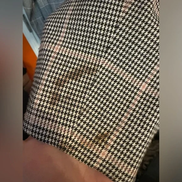 PLAID BLACK BLAZER - Picture 5 of 10